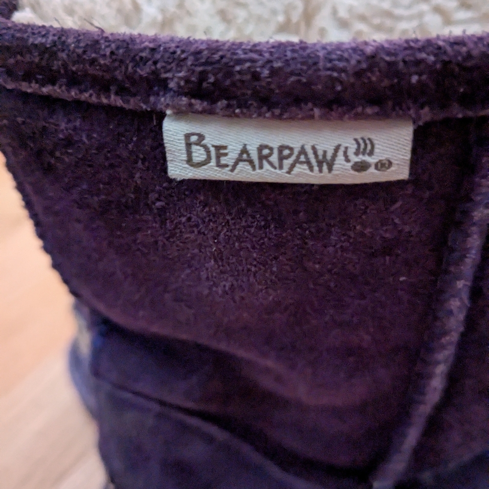 Bearpaw Purple Suede Boots